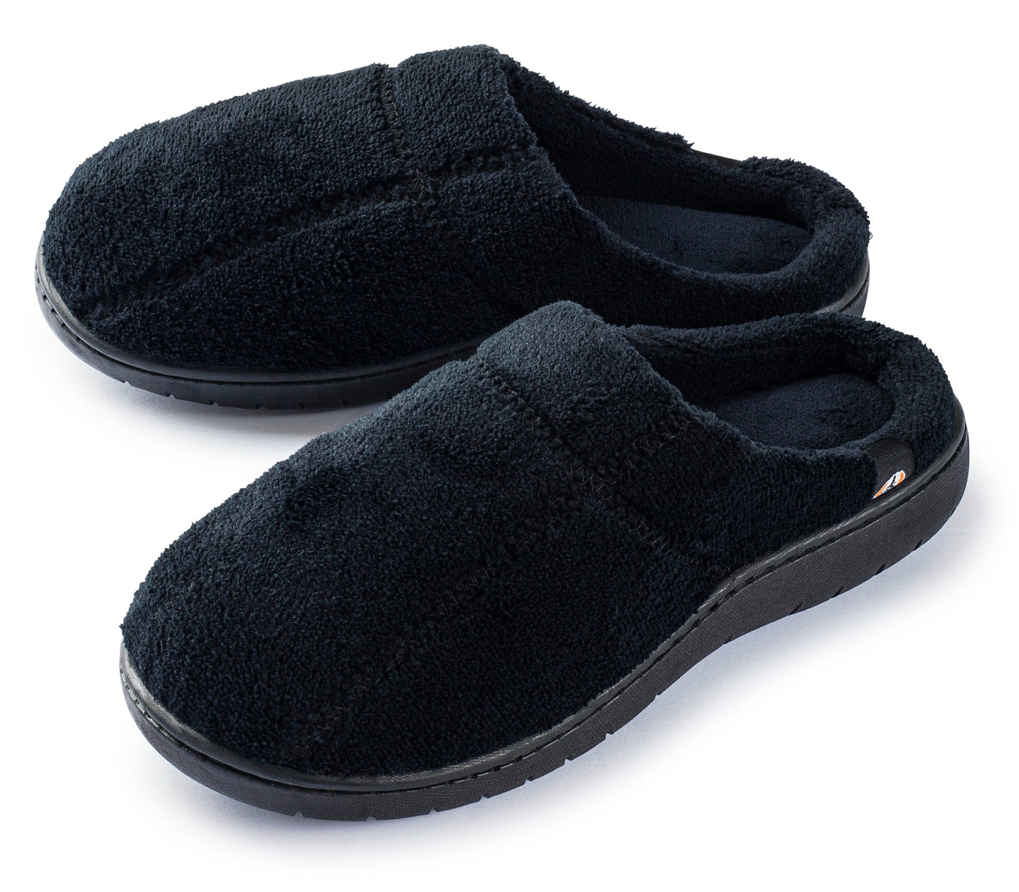 Pupeez Boy’s Terry Clog Big Kids Slippers