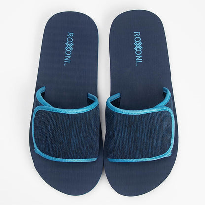 Roxoni Men’s Open Toe Slipper Sandals for Indoor/Outdoor Fashion Father and Son Matching Slipper