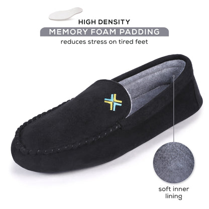 Men's Suede Moccasin Slipper