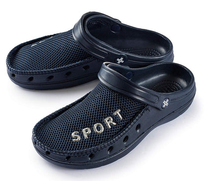 Men’s Breathable Mesh Upper Clogs