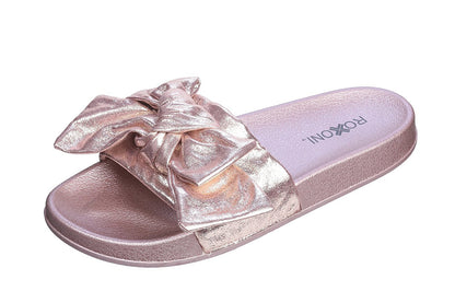 Roxoni Women’s Bow Tie Slide Sandal