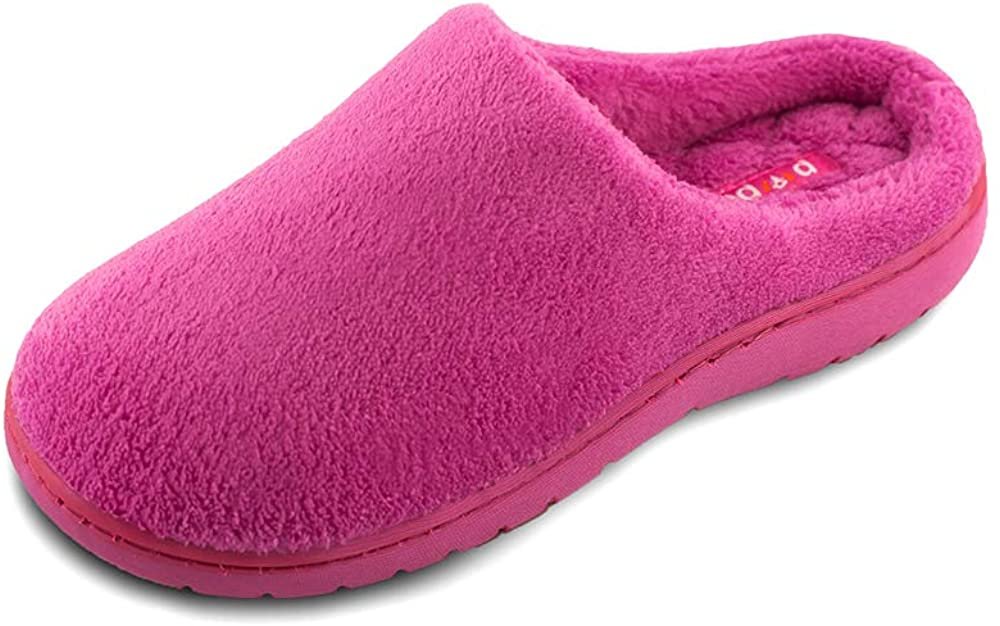 Pupeez Girls Classic Terry Clog Slippers