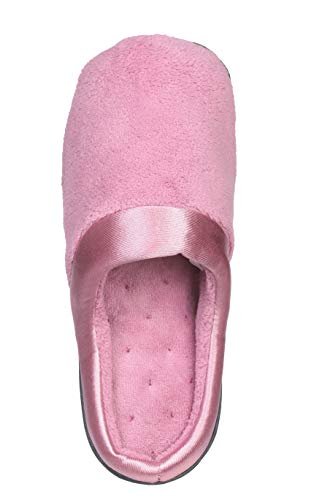 Roxoni Women's Comfort Slip On Memory Foam French Terry Lining Indoor Outdoor