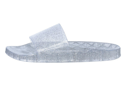 Women's Jelly Glitter Pool Slide Sandals