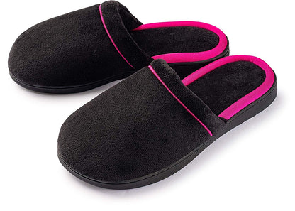 Roxoni Women's Slippers Memory Foam Soft Terry Ladies House Slipper