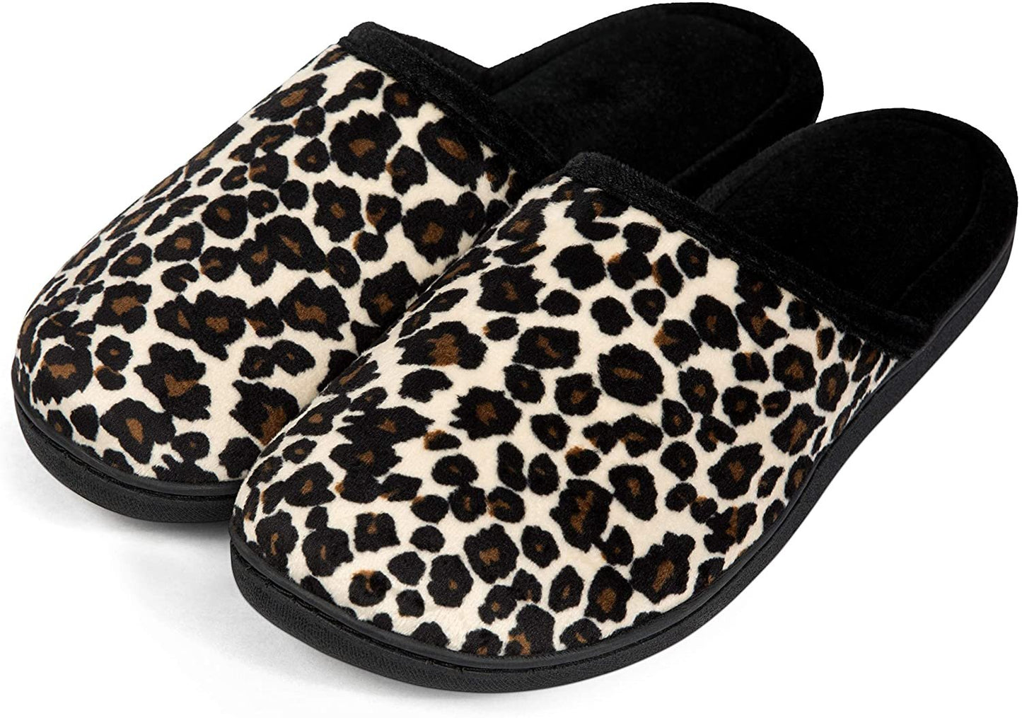 Women's Leopard Upper Slipper